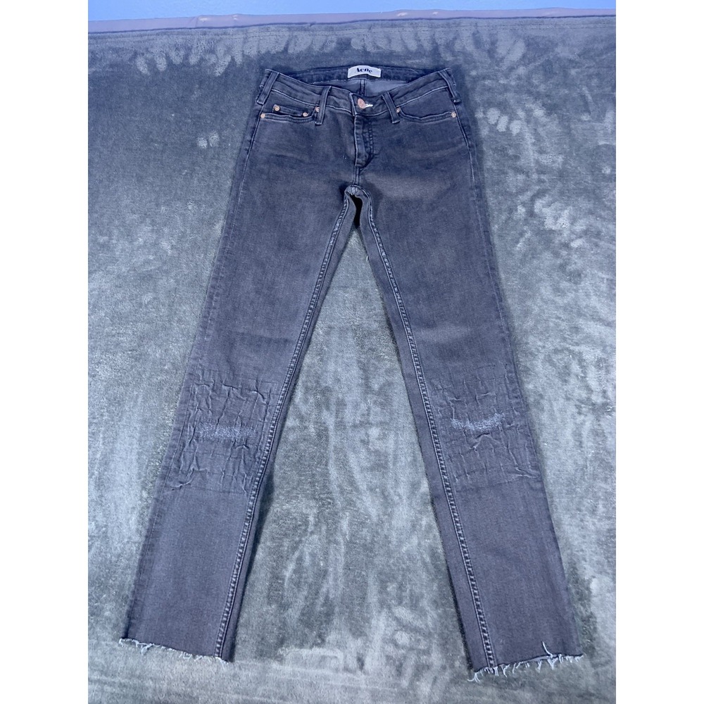 Acne Studio Black High Rise Relaxed Skinny Jeans 34X26 Women's